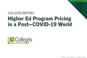 Higher Ed Program Pricing in a Post—COVID-19 World