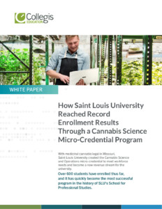 Saint Louis Cannabis Microcredential Ebook