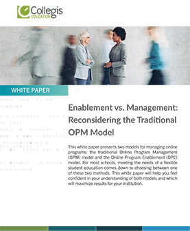Online Program Enablement (OPE) White Paper
