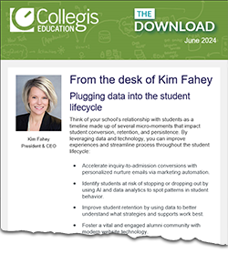 Collegis Education newsletter, The Download