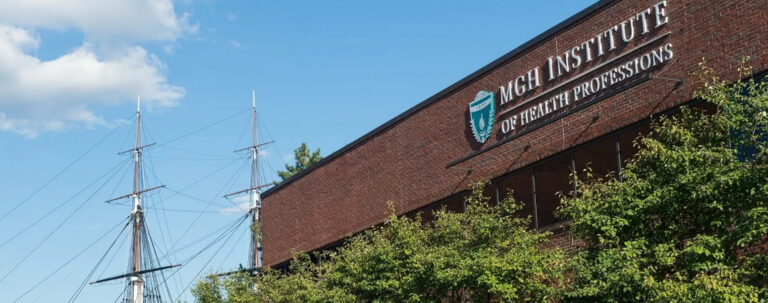 Outdoor shot of MGH campus